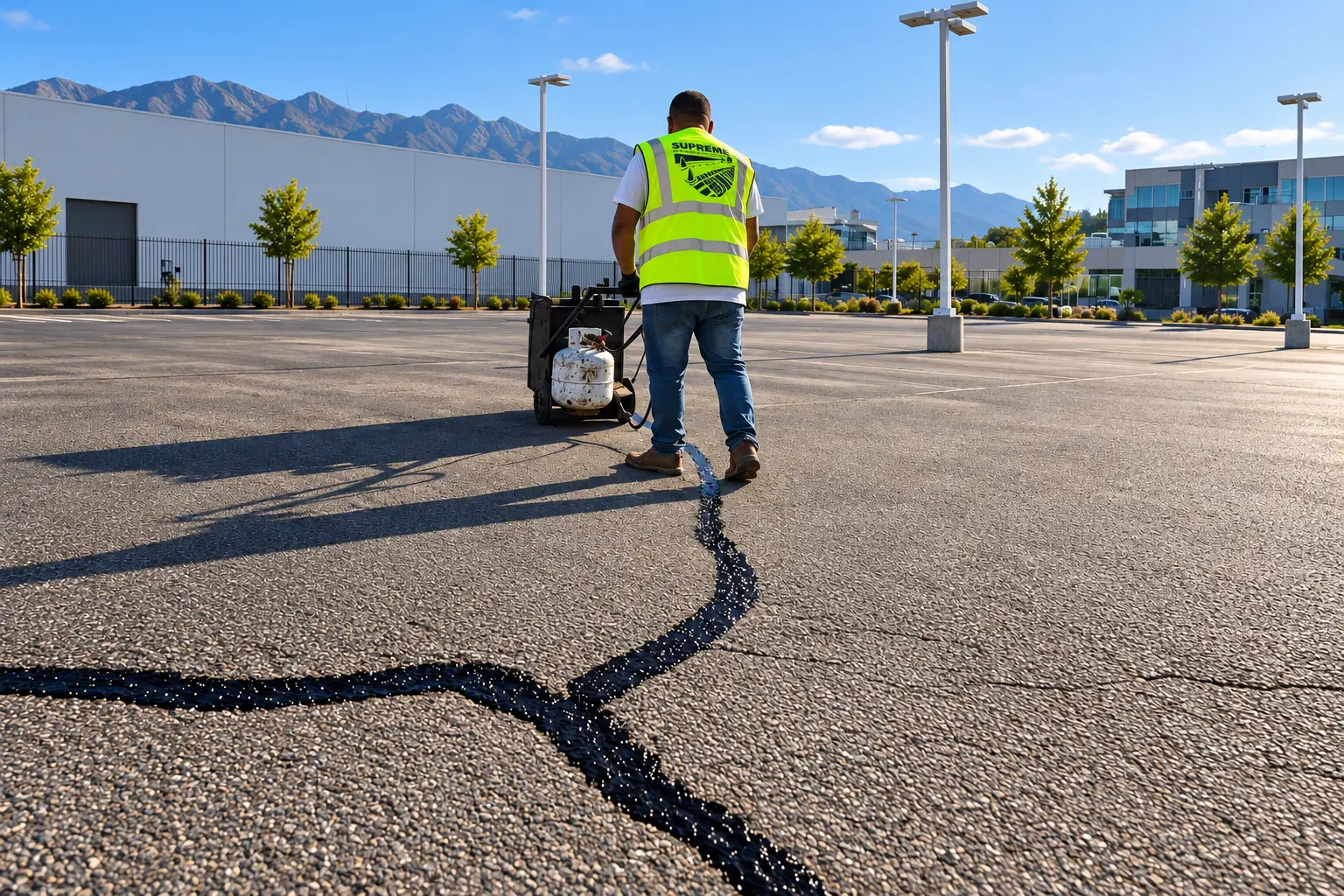 Crack Seal & Asphalt Repair