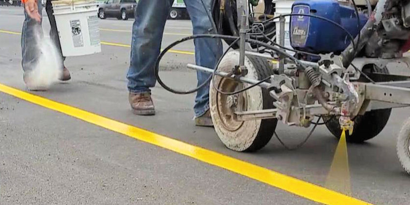 Re-striping your lot? These tips will help you on your next project – Supreme Asphalt Services